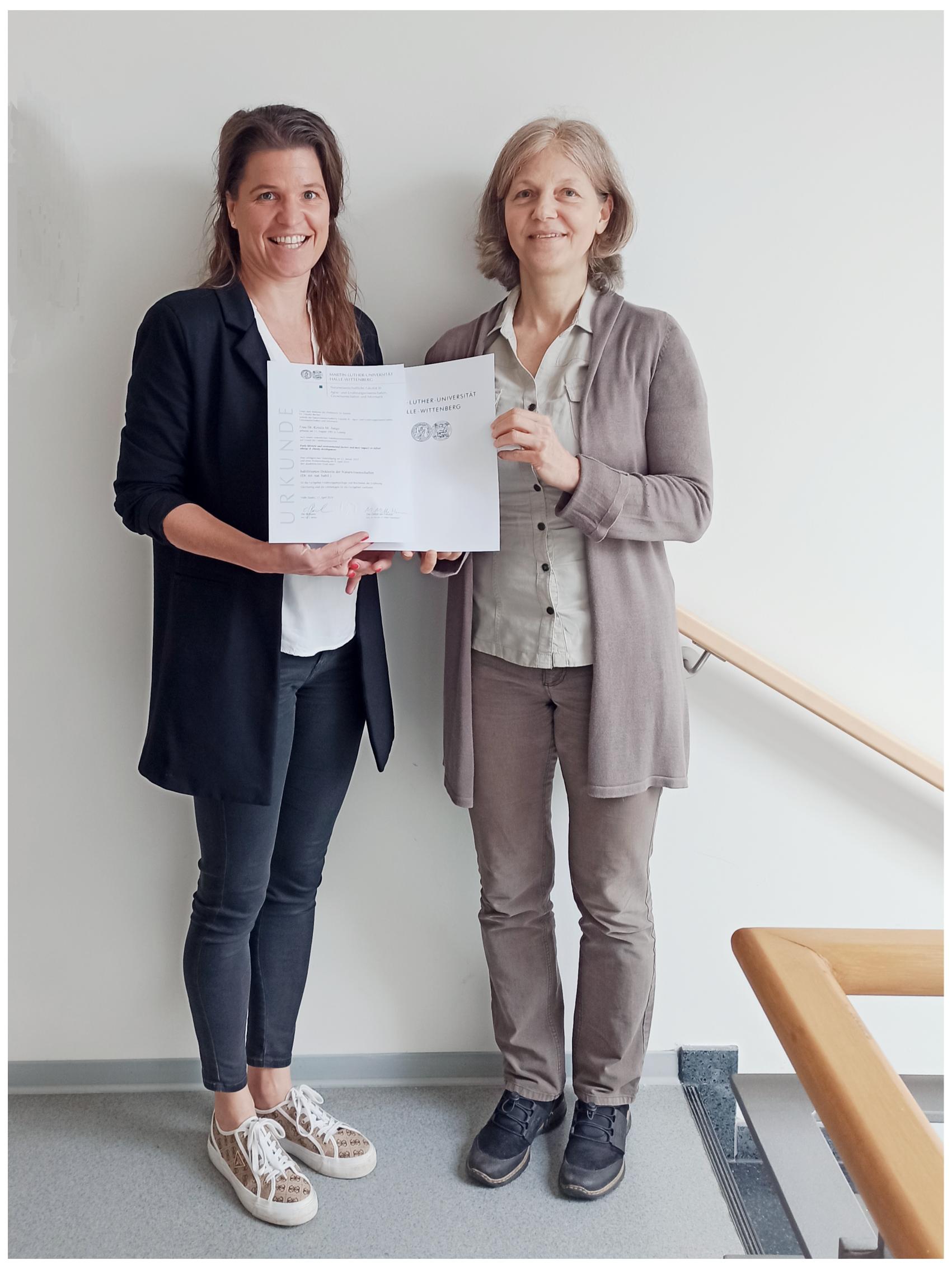 Habilitation Prof. Dr. Kristin Junge